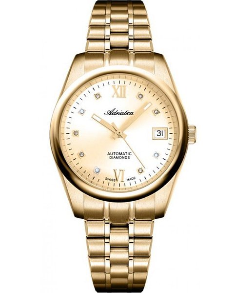 Adriatica Женские часы Classic Automatic Diamonds A3198.1181DA A3198.1181DA