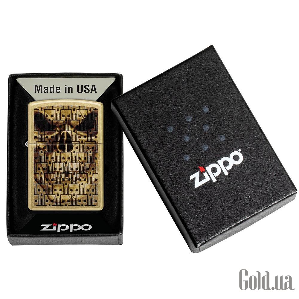 Zippo Зажигалка Skulls on Skulls Design 46937 46937 – изображение 6