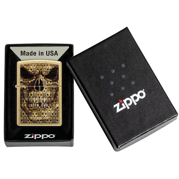 Zippo Зажигалка Skulls on Skulls Design 46937 46937 – изображение 6