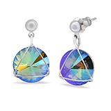 Сережки з кристалами Swarovski, 1626415