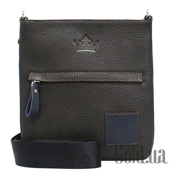 

Сумки женские Amo Accessori, Синий;коричневый, Сумка AMOb10-05-12-33brown