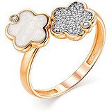 Женское золотое кольцо с бриллиантами, 1667631