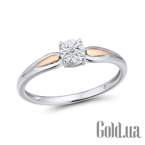 

Кольцо Lurie Jewelry, Женское золотое кольцо с бриллиантом, 18