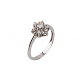 Женское золотое кольцо с бриллиантами, 1701679
