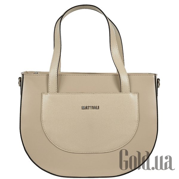 

Сумки женские Mattioli, Беж, Женская сумка 061-20C бежевый кальф с сафьяно