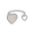Серебряное кольцо с перламутром - фото 2