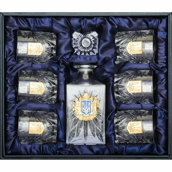 Подарочный набор для виски "Добрый вечер, мы из Украины" 0507000081