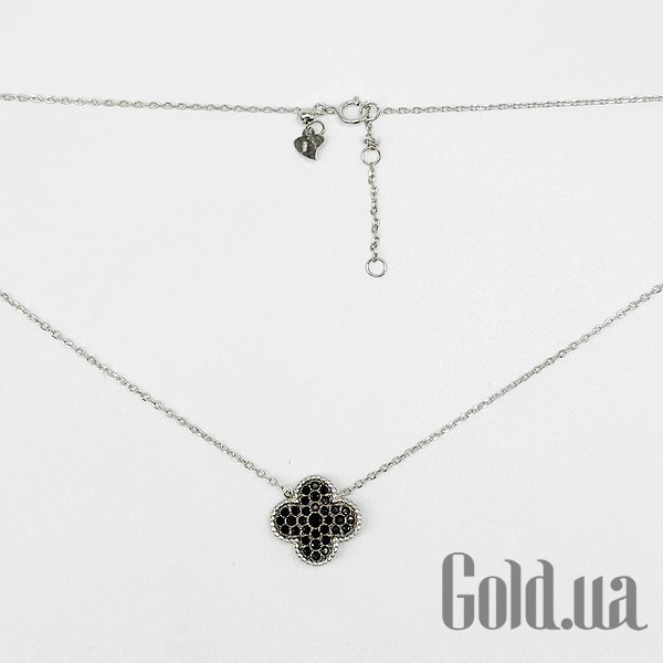 

Женские колье Silvex925, Серебряное колье с куб. циркониями, 45