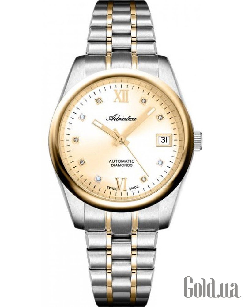 Adriatica Женские часы Classic Automatic Diamonds A3198.2181DA A3198.2181DA