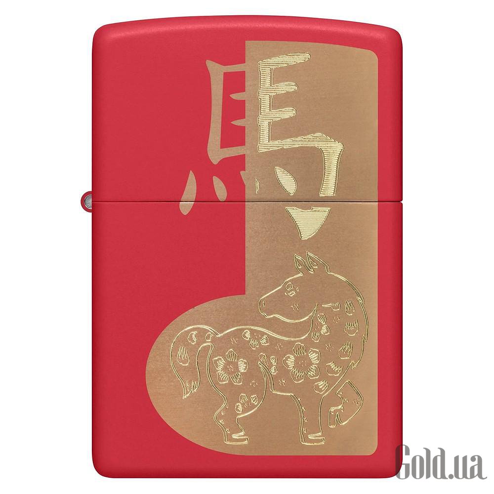Zippo Запальничка 2026 Year of the Horse Design 46931 46931 – зображення 2