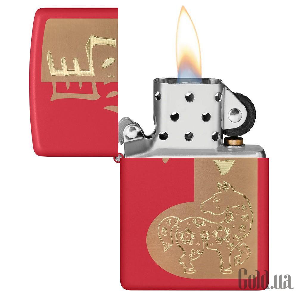 Zippo Запальничка 2026 Year of the Horse Design 46931 46931 – зображення 3