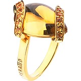 Feraud Женское золотое кольцо с сапфирами и цитрином, 1532976
