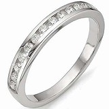Золотое обручальное кольцо с бриллиантами, 1554480