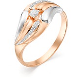 Женское золотое кольцо с бриллиантами, 1603632