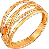 Женское серебряное кольцо в позолоте, 1608240