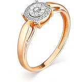 Золотое кольцо с бриллиантами, 1644080