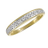 Золотое кольцо с бриллиантами, 1663024