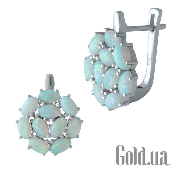 

Серьги Fresh Jewelry, Серебряные серьги с опалами