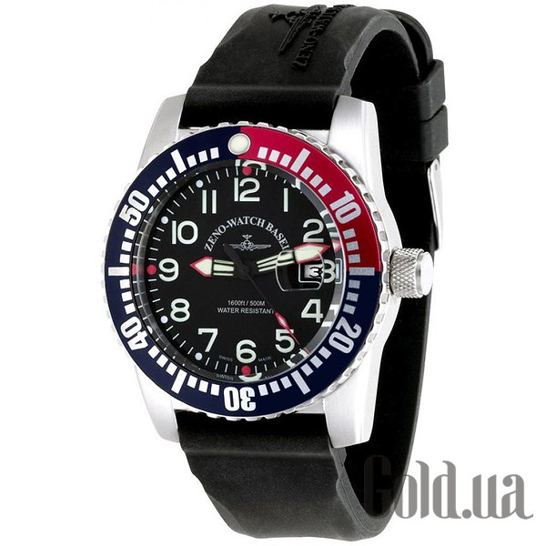 

Швейцарские часы Zeno-Watch, Мужские часы Airplane Diver Quartz 6349Q-12-a1-47