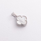 Серебряный кулон с перламутром, 1796144