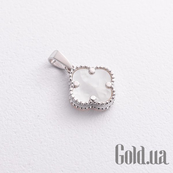 

Женские кулоны Украина, Серебряный кулон с перламутром