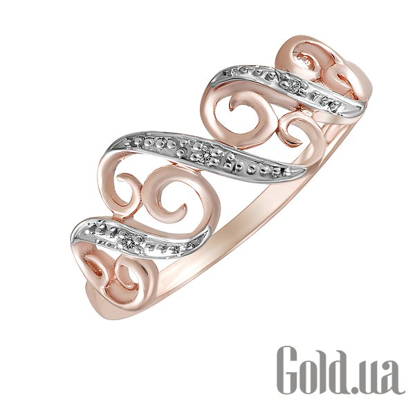 

Кольцо Lurie Jewelry, Золотое кольцо с бриллиантами, 16.5
