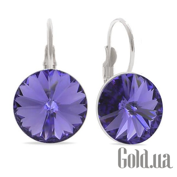 

Серьги Kobi, Стальной, Серьги с кристаллами Swarovski