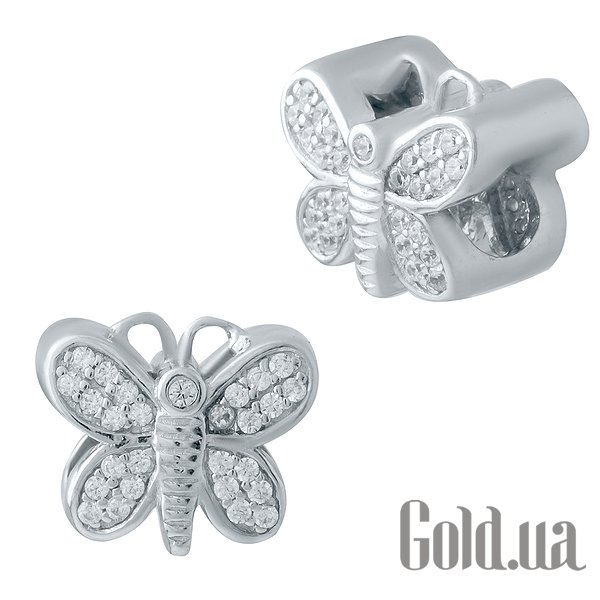 

Наборная подвеска Fresh Jewelry, Серебряная наборная подвеска с куб. циркониями