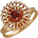 Женское золотое кольцо с гранатом, 1666353
