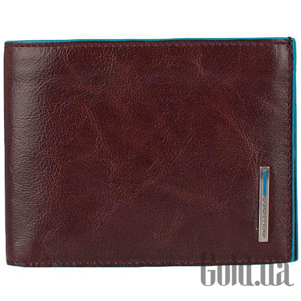 

Бумажник Piquadro, Коричневый, Портмоне BL Square PU1241B2R_MO