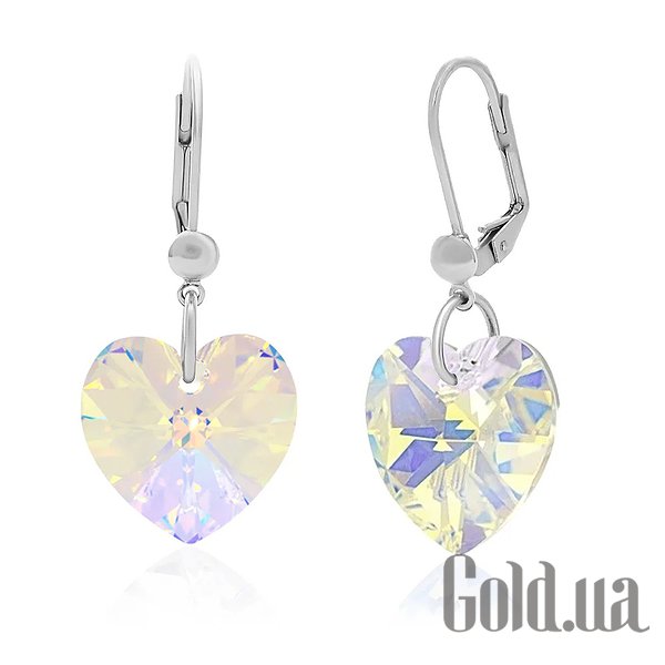 

Серьги с подвесками Kobi, Стальной, Серьги с кристаллами Swarovski