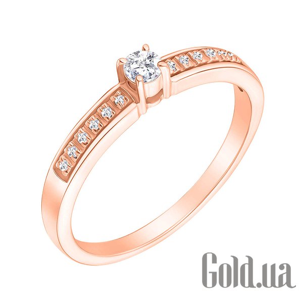 

Кольцо Украина, Золотое кольцо с бриллиантами, 16