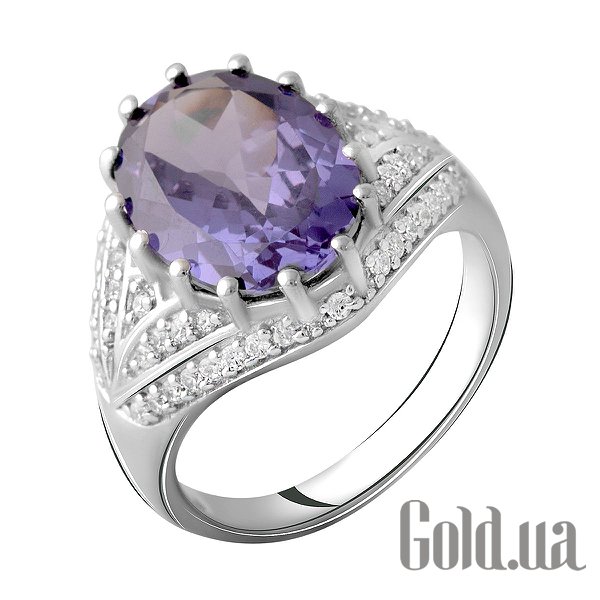 

Женские кольца Fresh Jewelry, Женское серебряное кольцо с александритом и куб. циркониями, 18.5