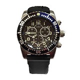 Zeno-Watch Мужские часы Airplane Diver Quartz Chronograph Numbers 6349Q-CHR-a1-4