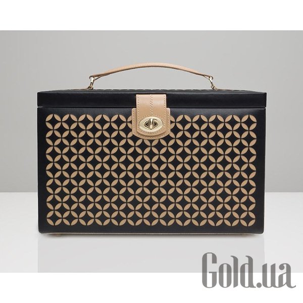 

Шкатулка Wolf, Шкатулка для украшений Chloe Large Box Black 301502