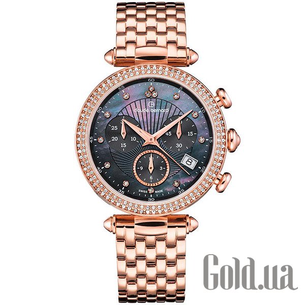 

Швейцарские часы Claude Bernard, Женские часы Dress Code Chronograph 10230 37RM NANR