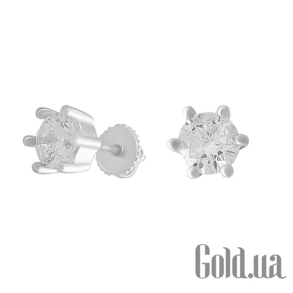 

Серьги-гвоздики Fresh Jewelry, Серебряные серьги с куб. циркониями