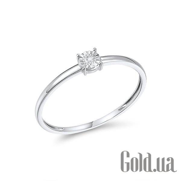 

Кольцо Lurie Jewelry, Золотое кольцо с бриллиантом, 17