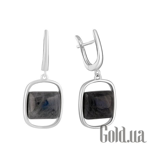 

Серьги с подвесками Fresh Jewelry, Серебряные серьги с лабрадоритами