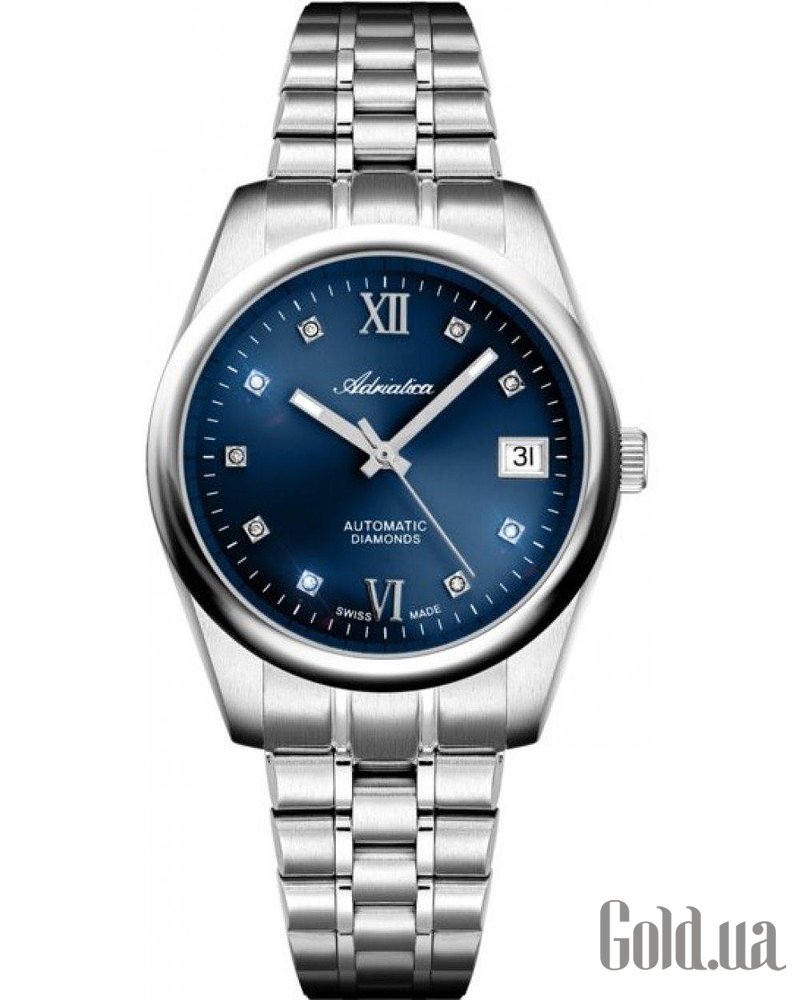 Adriatica Женские часы Classic Automatic Diamonds A3198.5185DA A3198.5185DA