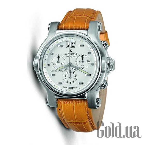 

Швейцарские часы Seculus, 4470.1.504 white,must