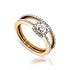 Золотое кольцо с бриллиантами - фото 2