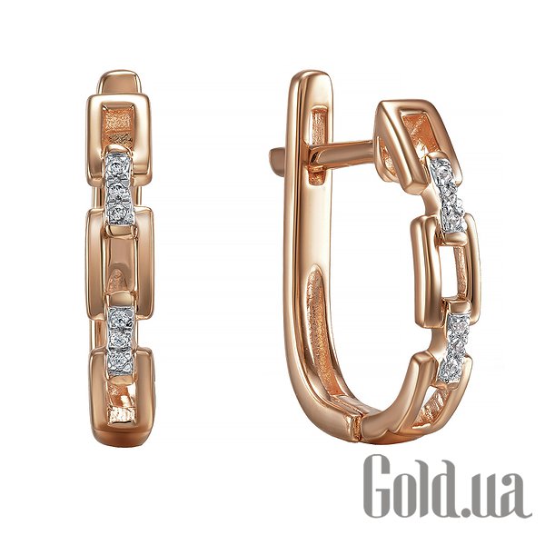 

Серьги Lurie Jewelry, Золотые серьги с бриллиантами