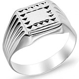Silver Wings Мужское серебряное кольцо, 1633843