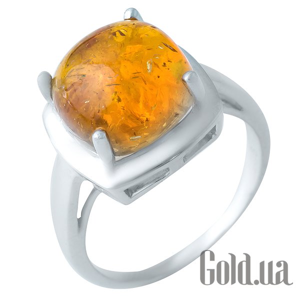 

Женские кольца Fresh Jewelry, Женское серебряное кольцо с янтарем, 17