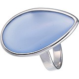 Женское серебряное кольцо с ювелирным стеклом, 1646643