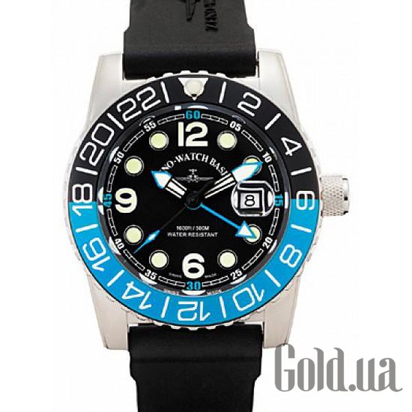 

Швейцарские часы Zeno-Watch, Мужские часы Airplane Diver Quartz GMT Points 6349Q-GMT-a1-4