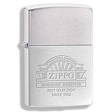 Zippo 200 Whenever Whenever Brushed Chrome 266700, 056115