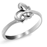 Silver Wings Женское серебряное кольцо, 1616948