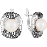 Срібні сережки з перлами, 1658420
